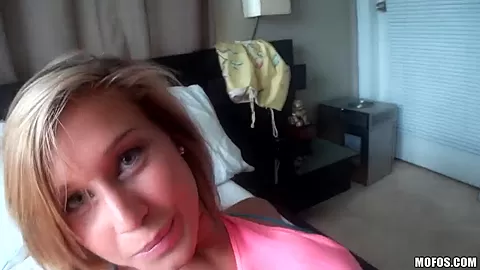 Hot young blonde Kennedy loves her some dick