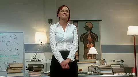 Pre med students 18+ virgin ass gets punished and fucked to get into medical university