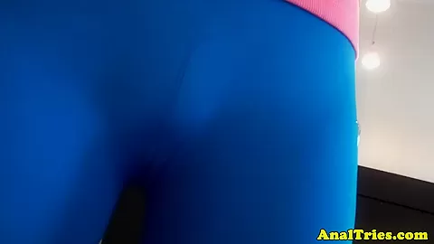 Redhead yoga girlfriend assfucked