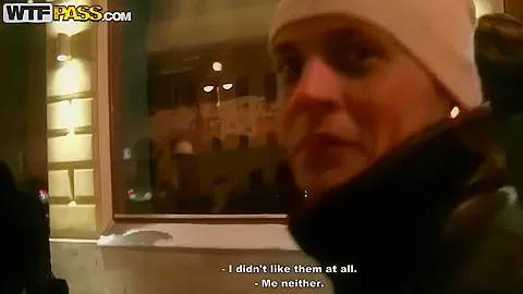 Blonde Mayola gets picked up at the bar and seduced by hot stud