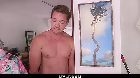 MYLF - Sexy Milf Gives Her Hot Stepson A Helping Hand