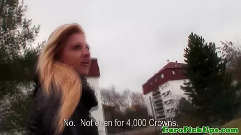 Real euro girlnextdoor gets a mouthful of cum