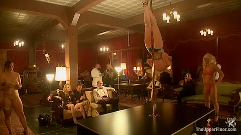 Upper Floor Pole Party