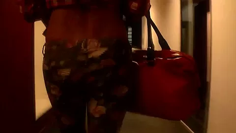 Teasing glamcore babe rides black cock