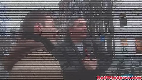 Doggystyled amsterdam hooker fucks tourist
