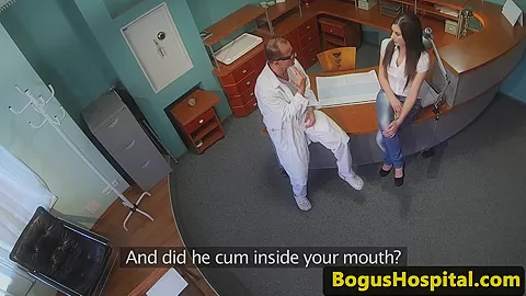 Real amateur patient bentover and fucked