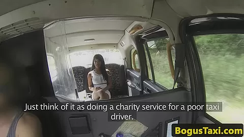 Ebony taxi escort riding cabbies cock