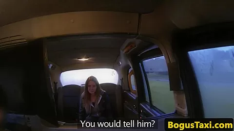 British taxi gf wanking off cabbies cock