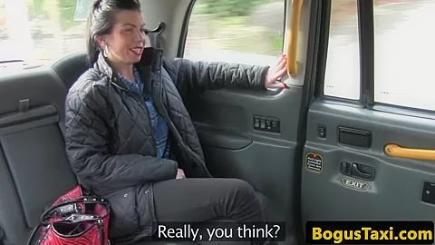 Analfucked british taxi babe rimming arsehole