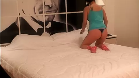 teen 18+ Diana Solo Tease with natural tits