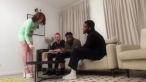 black dick DP destroyed in front of her boyfriend