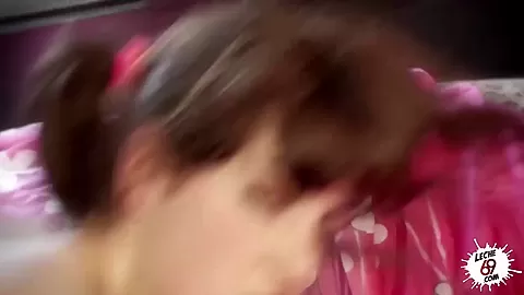 Tiny teen 18+ enjoys Nacho´s fat cock