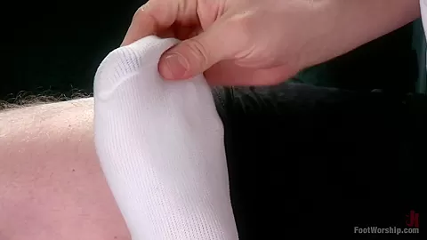 Physical Trainer Worships Sweaty MILF Feet