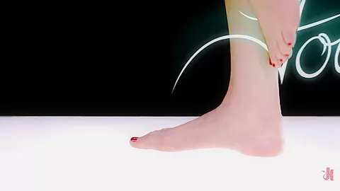 Foot Fetish Lesbian Footing Jello and Sploshing