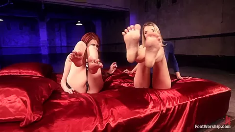 An Uninhibited Lesbian Foot Fetish Fantasy