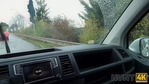 HUNT4K. Road Trip Fuck