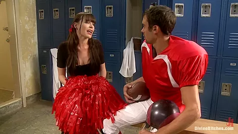 Brat Princess Cuckolds Her Boyrfriend With Football Coach