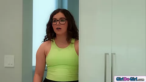Spied on sorority babe wants a lesbian facesitting threesome