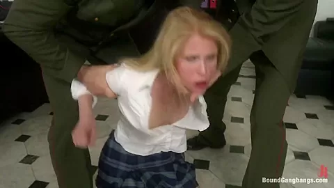 Daddys Girl 19 yr old Russian Cuties House is Invaded by Officers