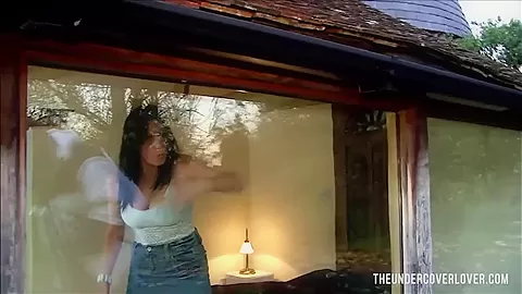 Cheating teen 18+ waits for her BF to leave