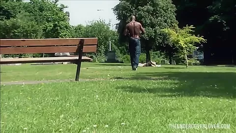Picking up a hot milf housewife in the park
