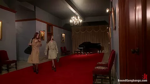 Hot Fiance Spies on her Grooms Bachelor Party and Gets Punished