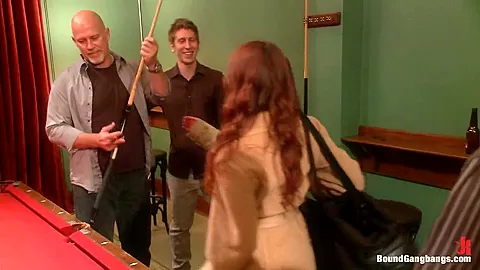 Hot Fiance Spies on her Grooms Bachelor Party and Gets Punished
