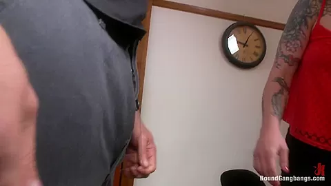 Kink Wardrobe Stylist Fulfills her Fantasy of Being Physically Overpowered and Fucked in Every Hole