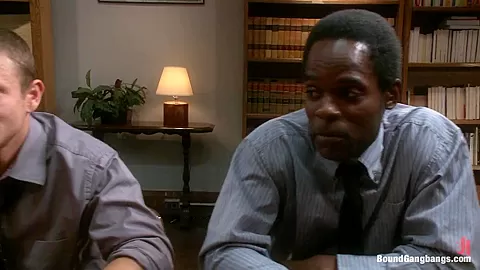 Nerdy Grad student 18+ gets Gang Banged by her Thesis Review Committee