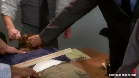 Nerdy Grad student 18+ gets Gang Banged by her Thesis Review Committee
