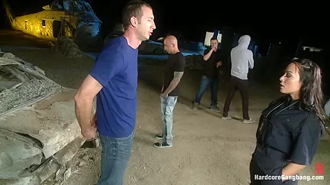 Hot horny parole officer put in her place by bad boy parolee