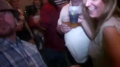 Party Blonde Blowjob a Black Big Dick