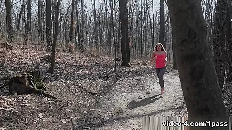 Sporty Cutie Undresses For A Curious Photographer - IFuckedHerFinally