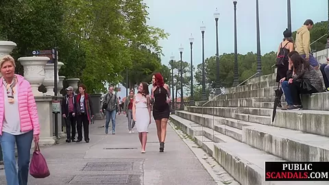 Femsub whipped throated n used in public for showing nudity