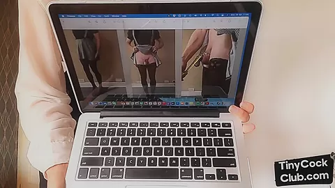 SPH solo blonde babe humiliates small cocks in dirtytalk vid