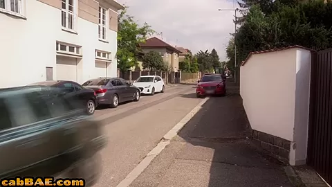 Public babes fucked in outdoor orgy on car by lucky guys