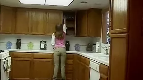 Cute solo blonde teen 18+ fingers her pussy