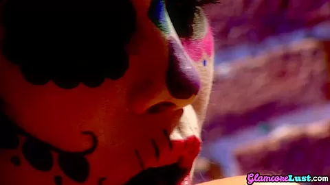 Cosplay lesbian fingering theirselves