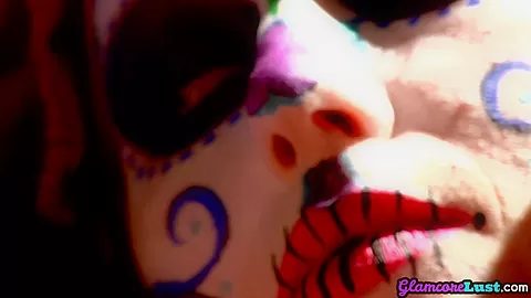Cosplay lesbian fingering theirselves
