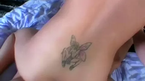Sexy blonde tugging on hard cock
