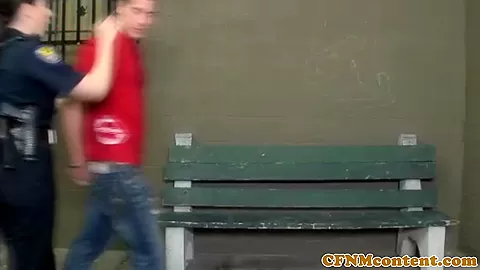 CFNM police milfs jerking their subs