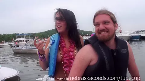 Home Video Hot Girls Partying On A Lake In Missouri