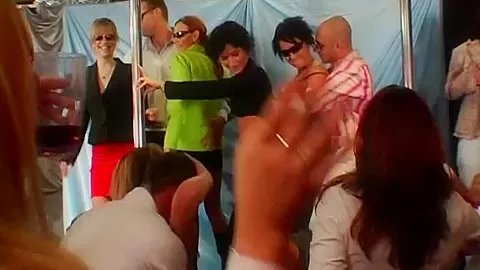 Club chicks gone wild at party
