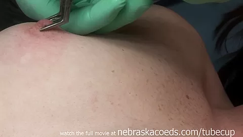 Nipple Piercing On Spring Break Wild Party Girls