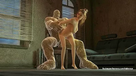 The Thing gets his thing serviced up!