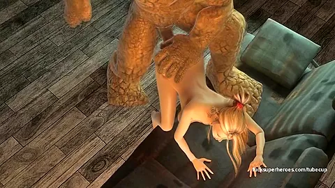The Thing gets his thing serviced up!