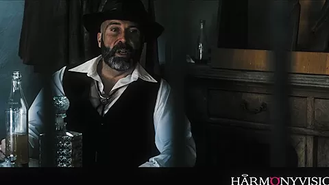 HARMONY VISION Sheriff Anal banging the prisoner