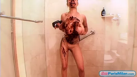 Chocolate covered teen 18+ paris milan