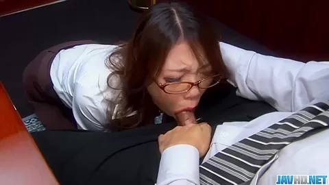 Subtitles - Ibuki, Japanese secretary, fucked in office