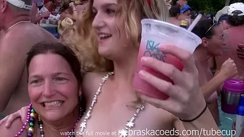 Crazy Party Milf Naked Pool Party
